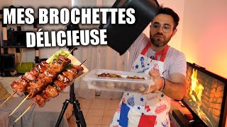 LA RECETTE DES BROCHETTES DÉLICIEUSE DU CHEF JOLATE  COSORI Air Fryer TurboBlaze 6L [upl. by Eniaj658]