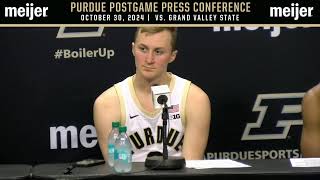 Purdue Basketball Press Conference  Oct 30 2024 [upl. by Narmi990]