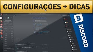 Como Configurar Áudio Voz e Vídeo no Discord  Dicas Importantes [upl. by Cyrus]