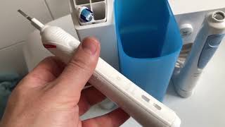 OralB oral careCenter OxyJet  Smart 5000  Vlog review [upl. by Deeas]