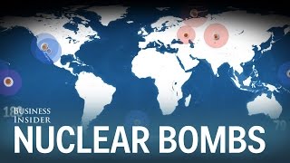 Every nuclear bomb explosion in history [upl. by Ayardna718]