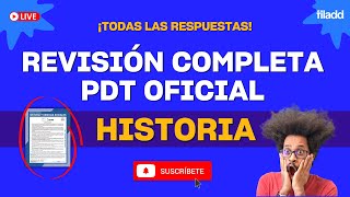 PDT Historia  Revisión completa [upl. by Emsmus]