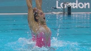 Synchronized Swimming Duets  Technical Routine Heats  London 2012 Olympics [upl. by Kaye916]