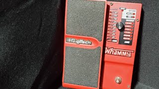 Review amp Demo Digitech Whammy IV One of all time favorite pedals All the sounds 1 shiny red box [upl. by Silvio]