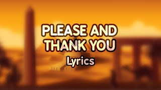 Please and Thank You  The Backyardigans Lyric Video  READ DESC [upl. by Airekal844]