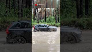 Volvo XC60 PHEV off road test drive  watch the full video on our channel [upl. by Mhoj]