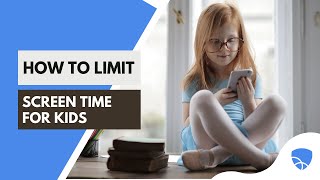 How To Limit Screen Time For Kids  Set Time Limits On Your Childs iPad or iPhone [upl. by Ecirpak]