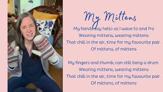 My Mittens  A Mitten Action Song for Children [upl. by Nniw]