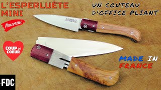 COUTEAUX DE CUISINE PLIANTS 🔪 LEsperluète Mini 🇫🇷 [upl. by Sharai]