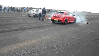 ASTRA VXR VXRACING LAUNCH CONTROL DRAG RACING KIRKBRIDE 31032012 [upl. by Caty235]