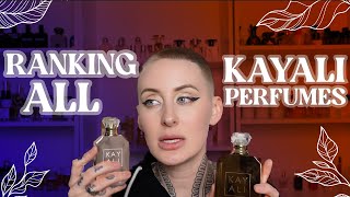 RANKING ALL KAYALI PERFUMES  LAYERING COMBINATIONS [upl. by Sontag]