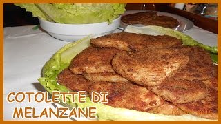 Cotolette di melanzane ripiene con formaggio e basilico  Le Ricette di Zio Roberto [upl. by Ashley]