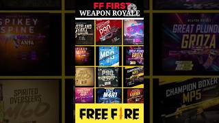 The first weapon royale in free fire [upl. by Hahnke]