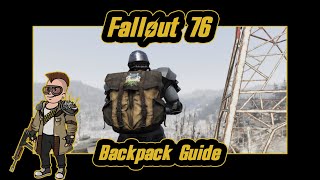 Fallout 76  Guide to unlocking the backpack plan 2021 timestamps in description [upl. by Atims392]