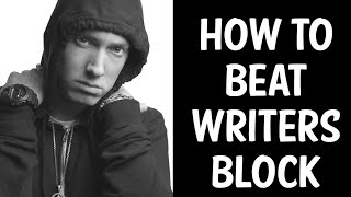 HOW TO GET OVER WRITERS BLOCK [upl. by Magna]