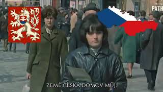 National Anthem of Czechoslovakia 19181992 quotKde domov můjquot and quotNad Tatrou sa blýskaquot [upl. by Dusty196]