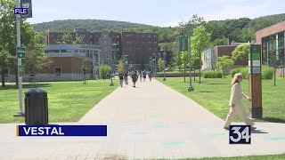 Binghamton University welcoming 18600 students for fall semester [upl. by Suilenroc]