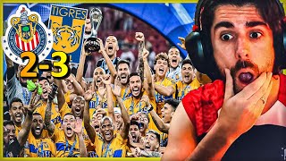 ¡CAMPEONES 😱 ESPAÑOLES REACCIONAN al CHIVAS vs TIGRES 23 🔴 Final VUELTA Liga MX Clausura 2023 🏆 [upl. by Toni]