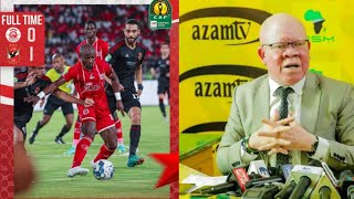 Alichokisema HAJI MANARA Baada Ya SIMBA SC Kufungwa Na AL AHLY 01 Benjamin Mkapa CAFCL2324 [upl. by Enileoj]