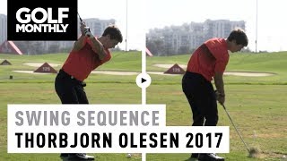 2017 Thorbjorn Olesen Swing Sequence  Golf Monthly [upl. by Oisangi]