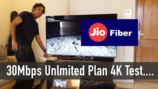 New Jio Fiber 30Mbps Unlimited Plan Tested Wow or Meh [upl. by Diogenes]