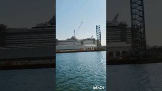 Monfalcone to Trieste  Italy  with a boat🛥️ part 2 shortsfeed subscribe shortsvideo  shorts [upl. by Sandell]