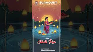 HAPPY CHHATH PUJA  SURMOUNT INTERNATIONAL SCHOOL gorakhpur schoolchhathpuja [upl. by Eupheemia461]