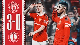 Through To The SemiFinals 🙌  United 30 Charlton  Highlights [upl. by Chilton]