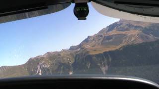 Altiport Courchevel approach and Landing HD [upl. by Ataga]