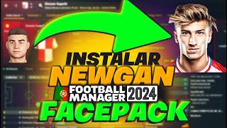 COMO INSTALAR NOVAS CARAS PARA NEWGENSREGENS NO FM24 e NewGan Manager tutorial [upl. by Ritchie]