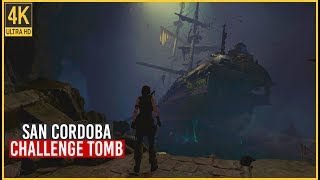 Shadow of the Tomb Raider  San Cordoba Challenge Tomb Walkthrough 4K 60fps [upl. by Retxab766]