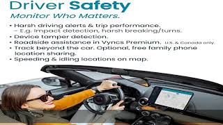 Vyncs  GPS Tracker for Vehicles No Monthly Fee 4G LTE Vehicle Location Trip History Driving [upl. by Crissie]