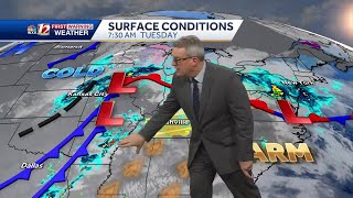 WATCH Rising rain chance includes risk for severe storms [upl. by Nan395]