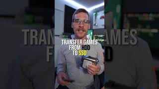 How to Transfer games from HDD to SSD without reinstalling shorts [upl. by Ymot]