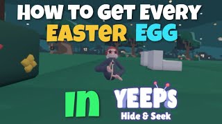 How to get every EASTER EGG in Yeeps Hide amp Seek Easter Event ENDED [upl. by Packer]