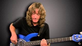 BASS LESSON Dave LaRue  The Phrygian Mode [upl. by Elinad]