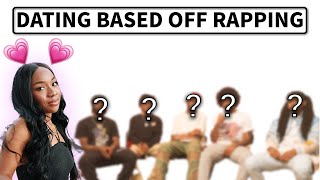 BLIND DATING BASED OFF RAPPING [upl. by Rahab]