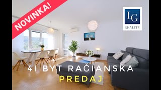 Predaj 4 izbového bytu Račianska ul Bratislava [upl. by Nahtnahoj]