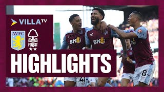 HIGHLIGHTS  Aston Villa 42 Nottingham Forest [upl. by Airetnohs525]