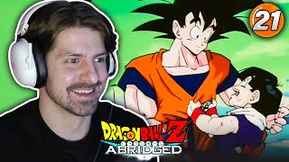 Daddy Goku is Here  Dragon Ball Z Abridged Reaction Episode 21 [upl. by Irmgard166]