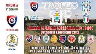 1Â°g Pirri rossoSimba ESORDIENTI 2012 Sardivet Cup  25042024 FULL MATCH [upl. by Swigart]