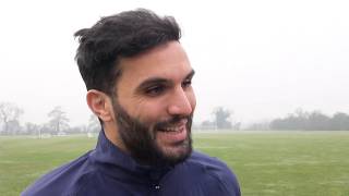 Hamza Bencherif prematch interview [upl. by Robaina]