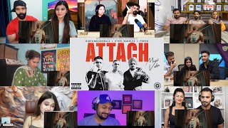 Attach Music Video Sidhu Moose Wala  Reaction Mashup  MixNReact [upl. by Valdas452]