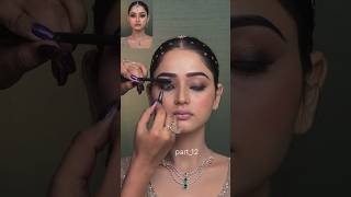 Kajal tutorial part13receptionmakeupshots youtube [upl. by Ahseiym381]