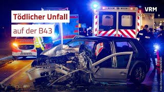 Tödlicher Unfall zwischen Kelsterbach und Raunheim [upl. by Lavery767]