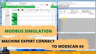 Software Machine Expert Basic PLC SCHNEIDER Connect To Modscan 64 [upl. by Vizza124]