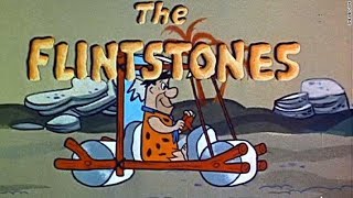 Flintstones  Intro Theme Tune Animated Titles [upl. by Robbin]