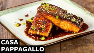 Salmone con salsa teriyaki S3  P155 [upl. by Boone]