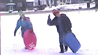 1994 New York Xmas and Shoveling Snow [upl. by Ati697]