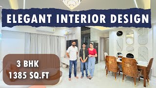 Nirala Estates MOST LUXURIOUS 3BHK Interior Design Revealed [upl. by Airdni]